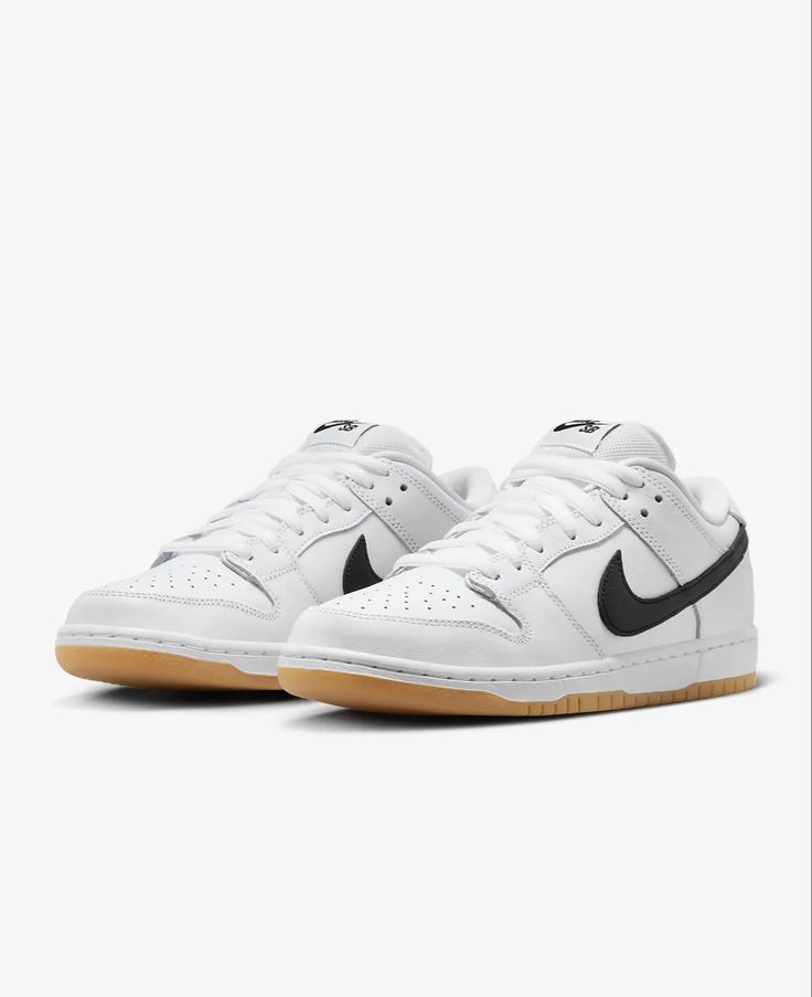 Home nike sb dunk low white gum
